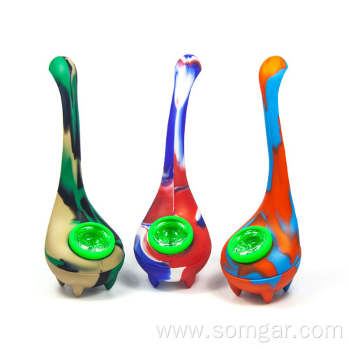 XY76HSS015 Silicone Colors Hookah pipes smoking weed Tobacco